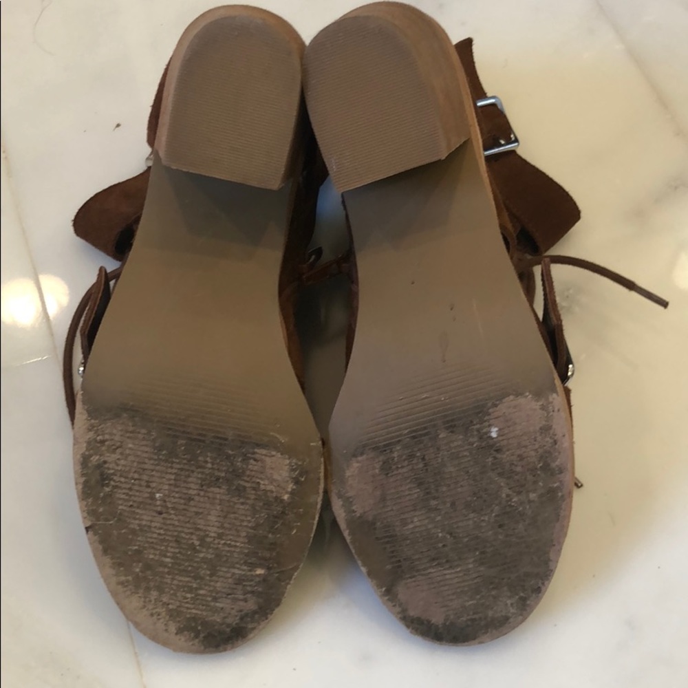 Steve Madden Suede Open Toe Booties - image 3